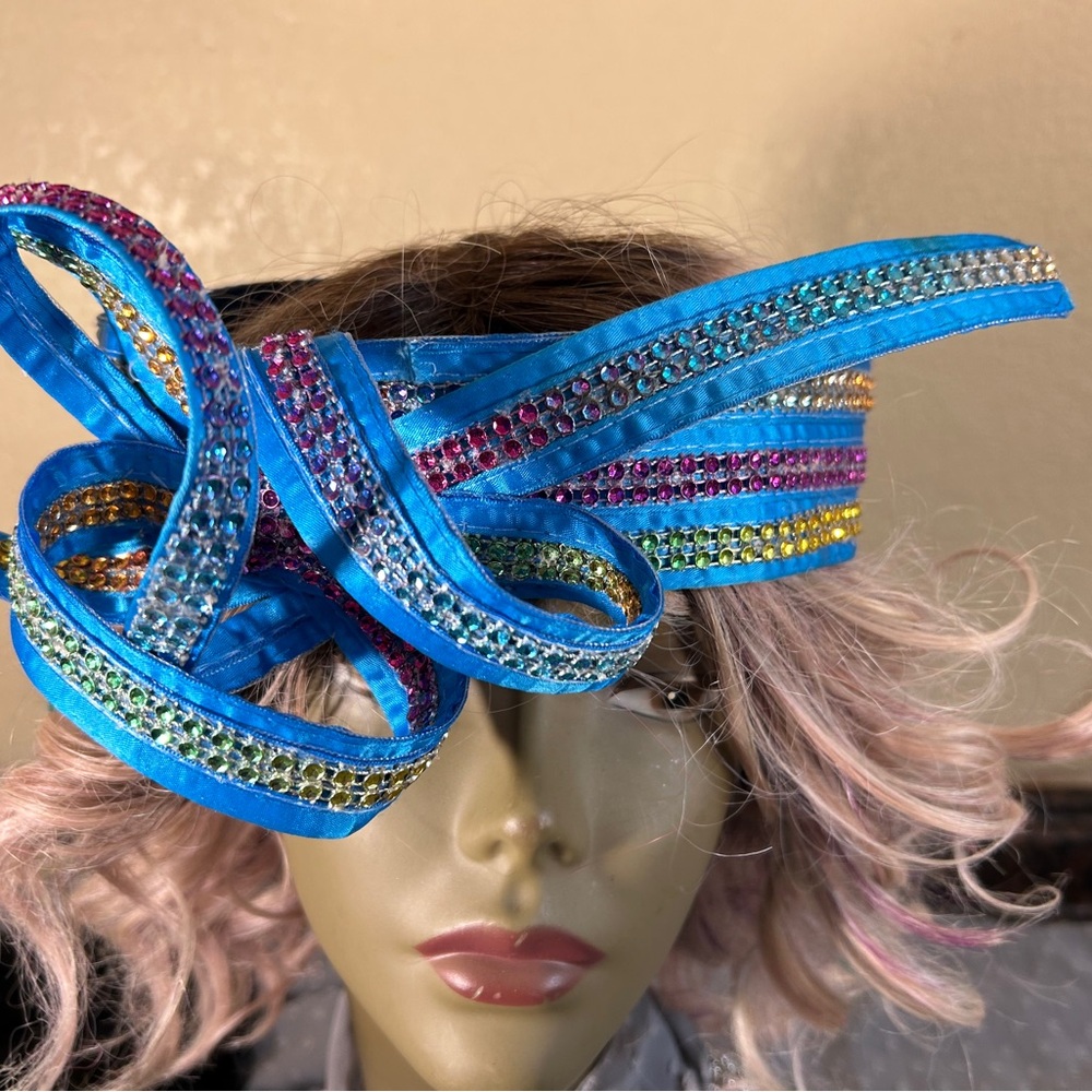 Multicolor Rhinestone Headband - Picture 7 of 11
